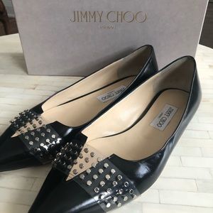 Jimmy Choo Pointy Toe Flats